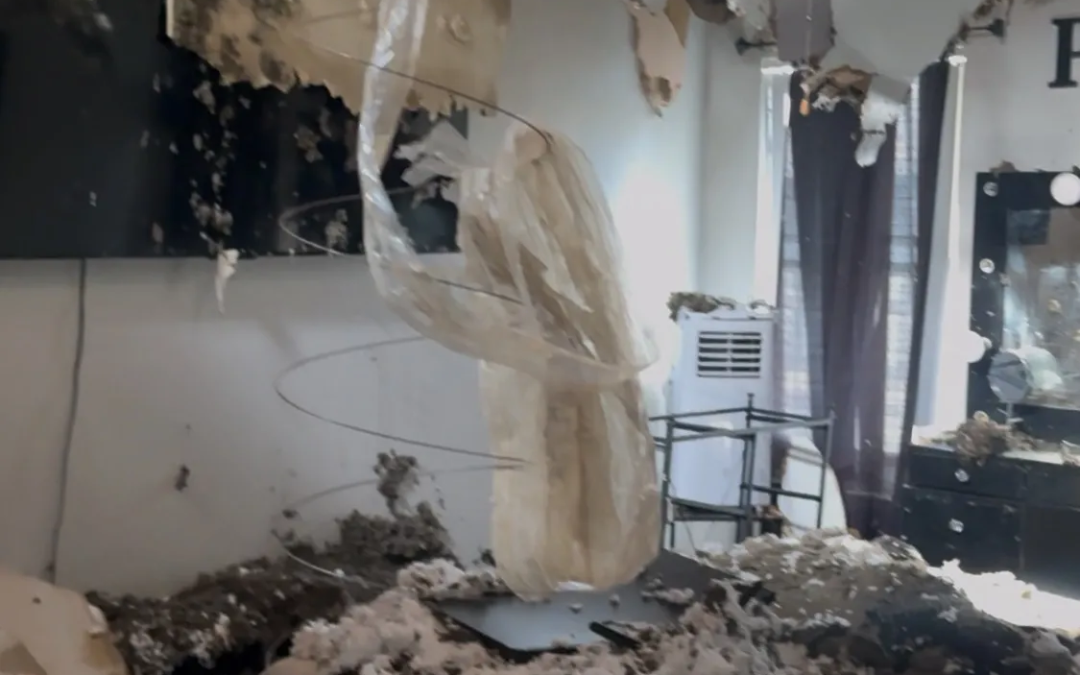 Incendio en departamentos de Odessa fue provocado por un relámpago