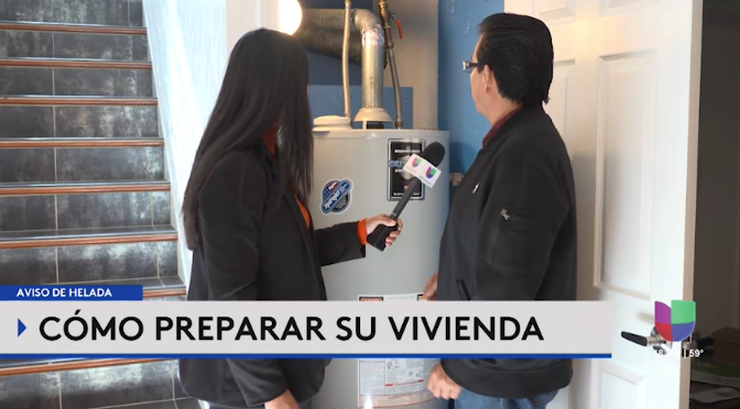 Consejos de Plomería de Ernesto García para Proteger tus Tuberías del Frío Este Invierno