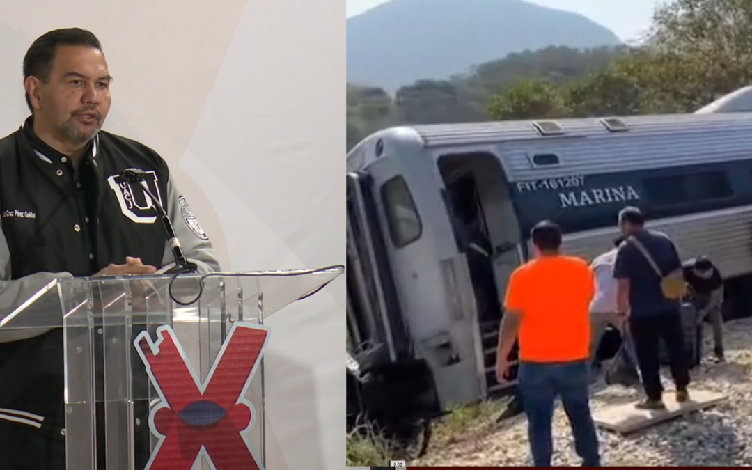 Accidente de tren en Oaxaca: Alcalde Cruz Pérez Cuellar reconoce falta de comunicación con juarenses heridos