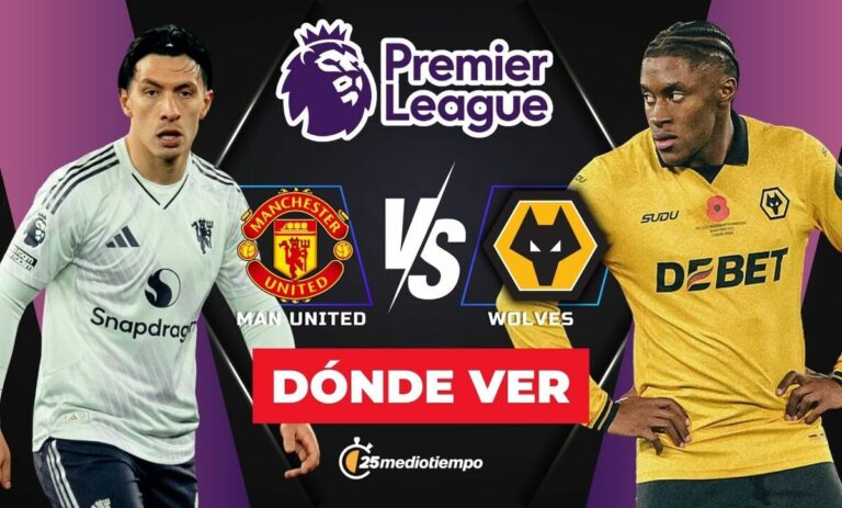 Manchester United vs. Wolves: Sintoniza el partido EN VIVO de la Premier League 2025