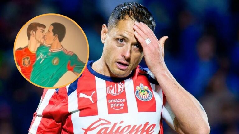 ¡Chicharito y Íker Casillas protagonizan un mural polémico en casa de Sia!