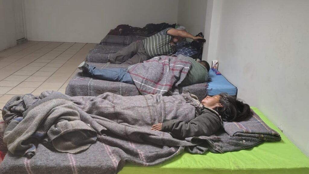 Albergue Torreón: Protección del frío para personas en situación de calle