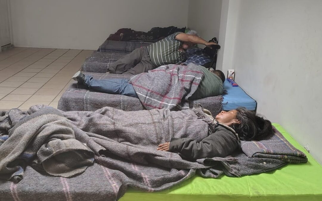 Albergue Torreón: Protección del frío para personas en situación de calle