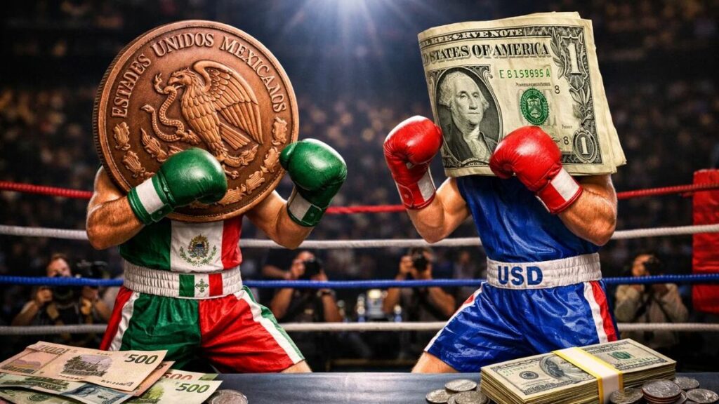 El Peso Mexicano Se Fortalece en 2025: Cotización a 17.97 por Dólar