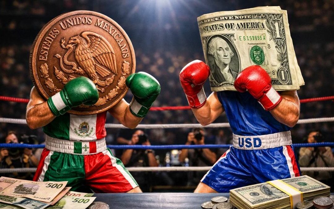 El Peso Mexicano Se Fortalece en 2025: Cotización a 17.97 por Dólar