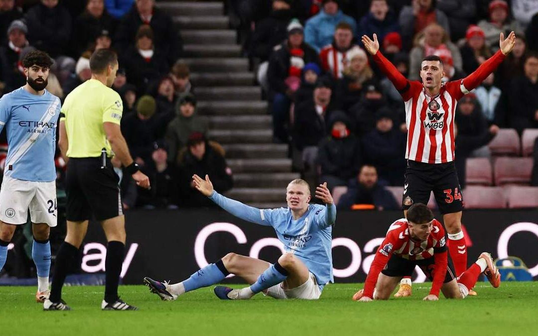 Manchester City no logra la victoria ante el Sunderland mientras el Arsenal se distancia en la liga