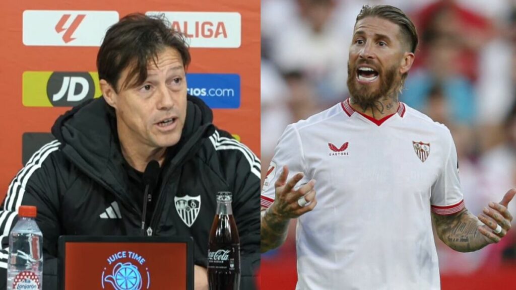 Matías Almeyda discute la posible compra de Sergio Ramos por el Sevilla