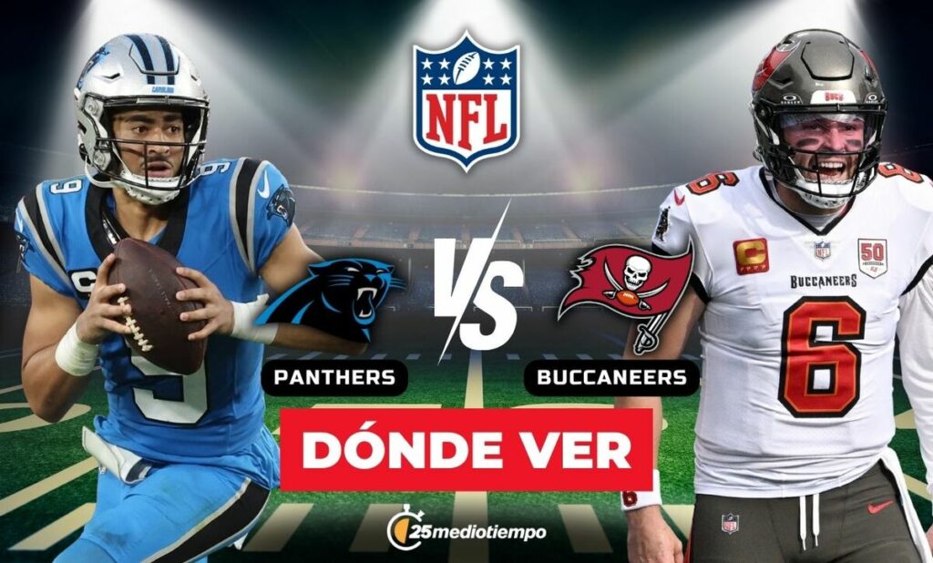 Buccaneers vs. Panthers: ¿Cómo y dónde ver en VIVO el título del NFC Sur en la Semana 18 de la NFL?