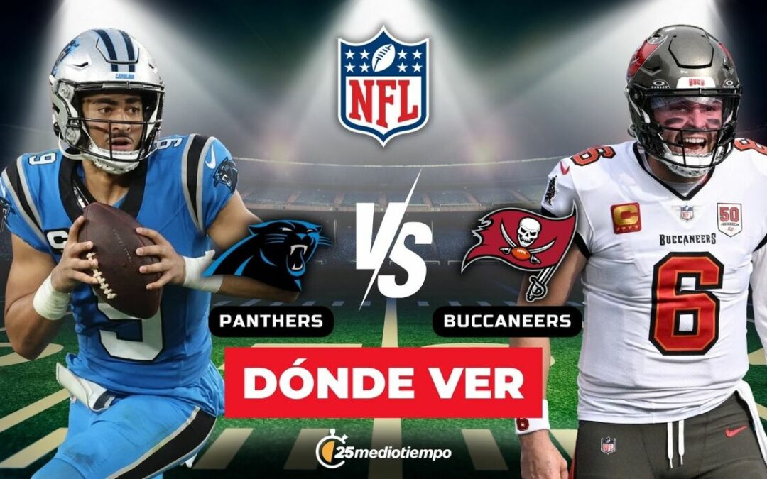 Buccaneers vs. Panthers: ¿Cómo y dónde ver en VIVO el título del NFC Sur en la Semana 18 de la NFL?