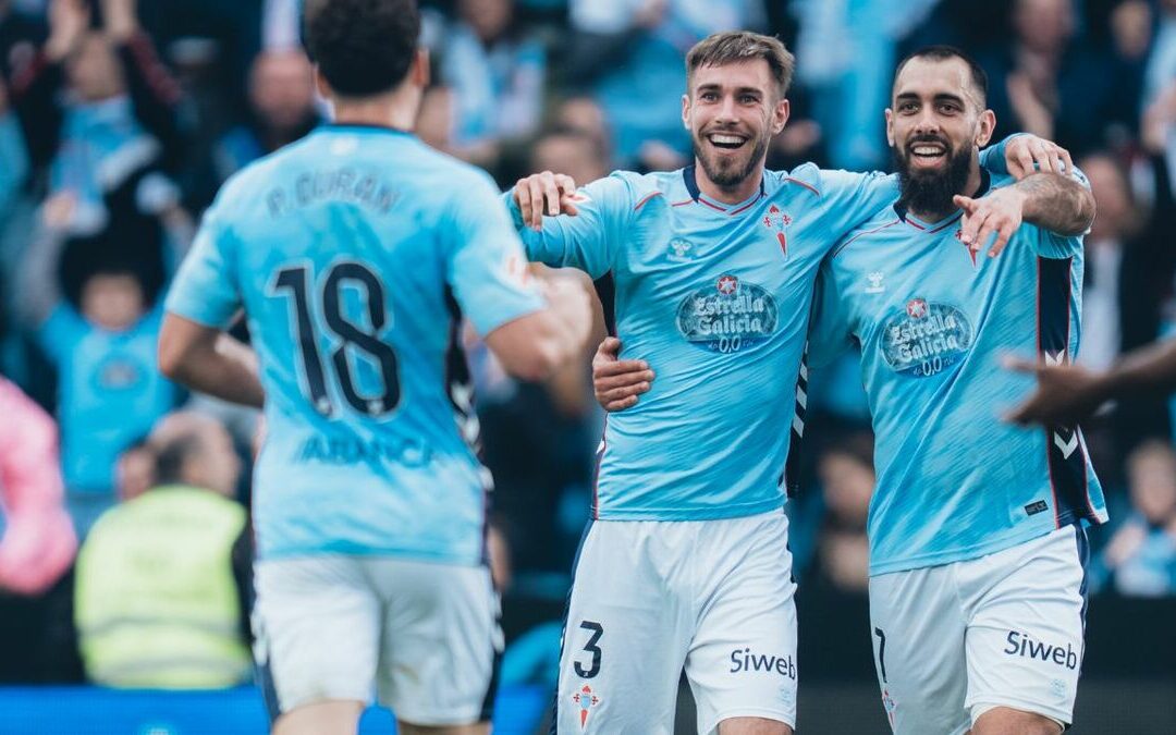 Celta de Vigo da un paso firme hacia Europa tras golear al Valencia