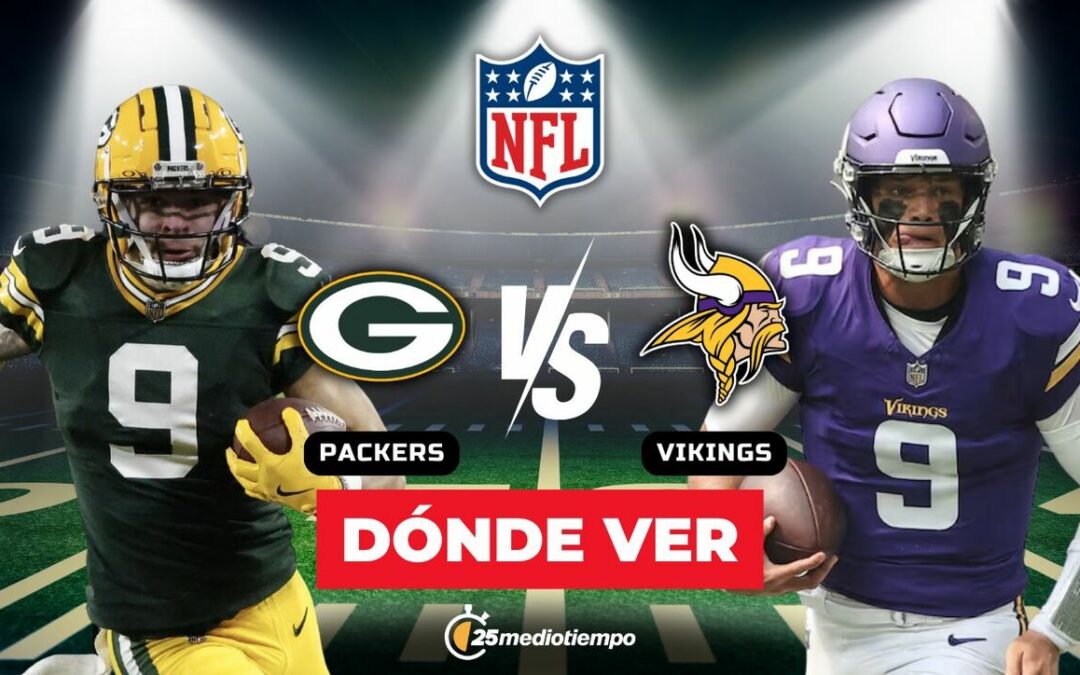 Packers vs. Vikings EN VIVO: Horario y dónde seguir la Semana 18 de la NFL en Midland