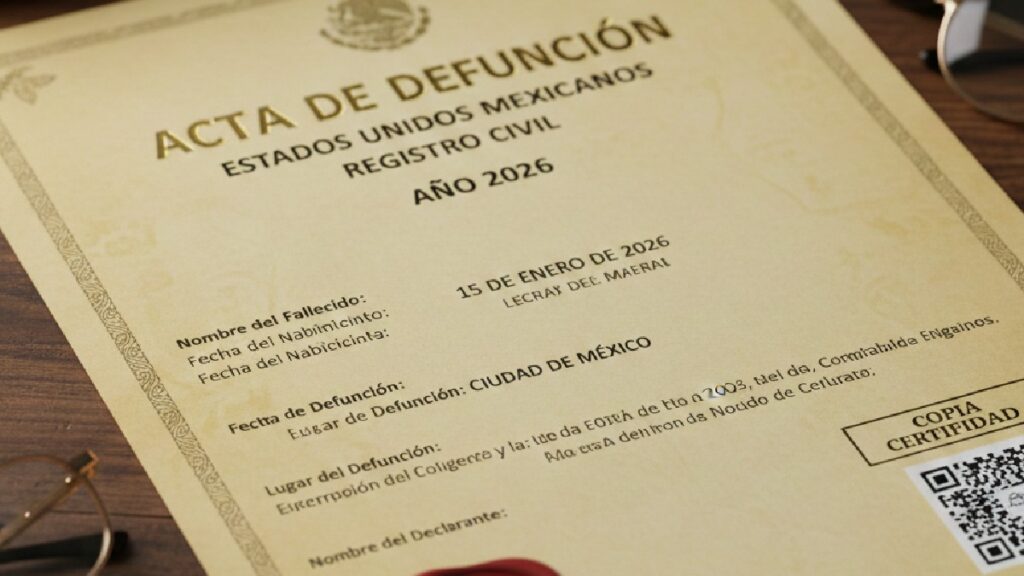 Costos Actualizados del Acta de Defunción en Torreón para 2026