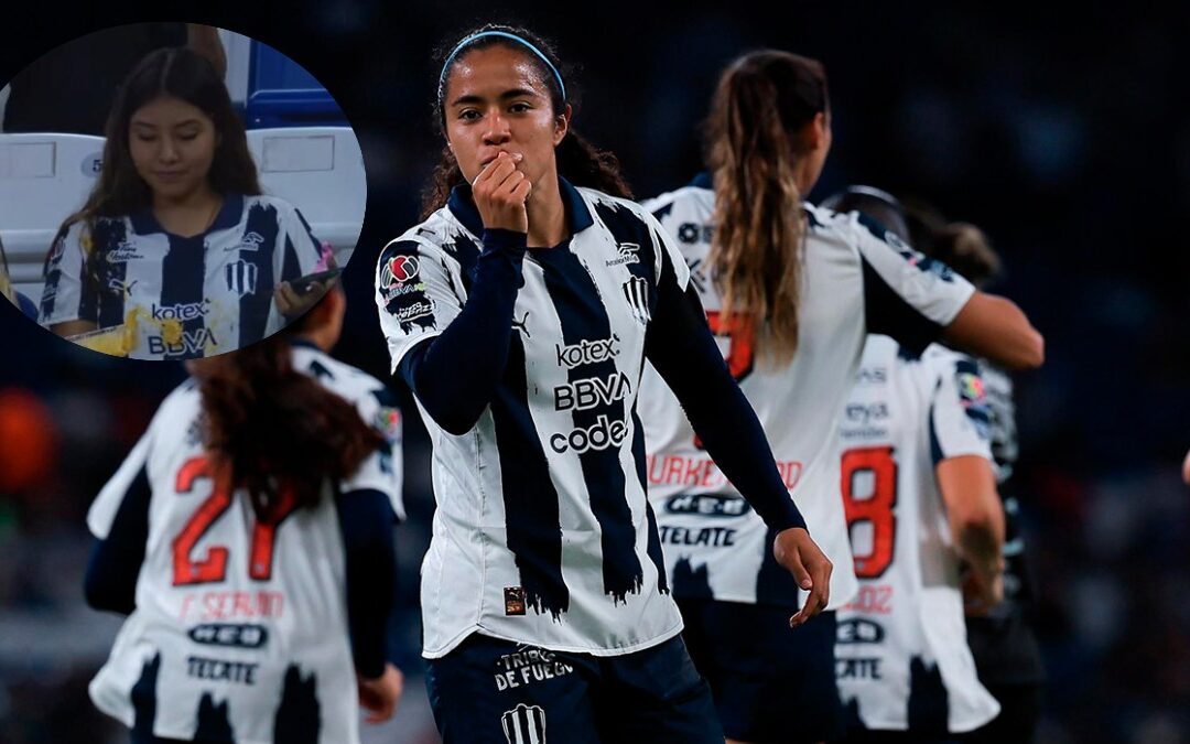 Incidente Impactante: Aficionada de Rayadas Recibe Nachos Durante el Partido | VIDEO