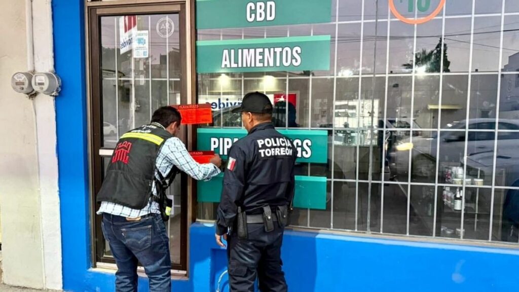 Clausura de Tienda de Derivados de Cannabis en Torreón: Conflicto con el Personal