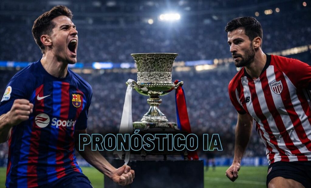 Supercopa de España: Pronóstico IA para la Semifinal entre Barcelona y Athletic Club