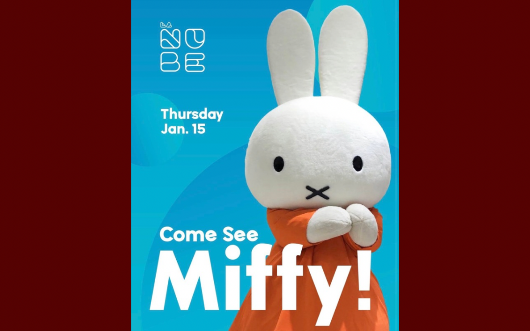 Miffy Visita La Nube en El Paso para Celebrar un Reconocimiento Internacional