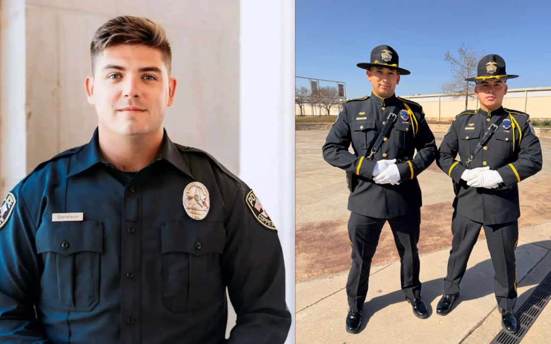 Departamento de Policía de Odessa honra al oficial Elijah Garretson