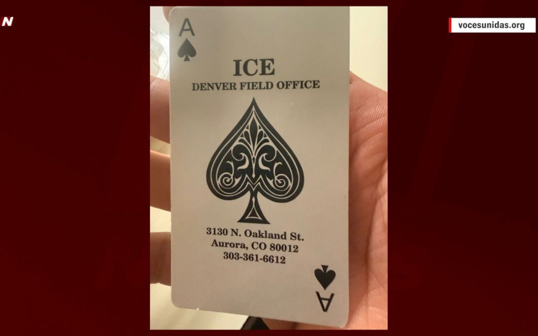 Indignación tras el hallazgo de ‘tarjetas de muerte’ en detenciones de ICE en Colorado