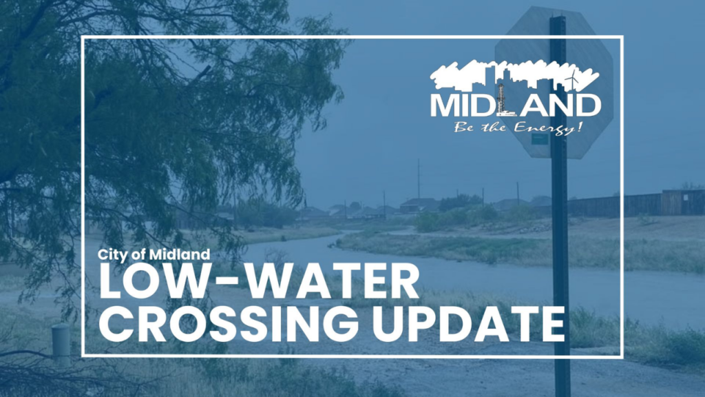 Reabren cruces viales en Scharbauer Draw; autoridades llaman a extremar precauciones