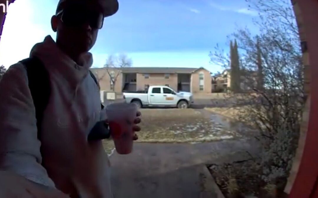 Policía de Midland busca a sospechoso por robo de paquetes en Siesta Lane