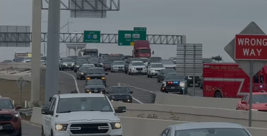 Accidente de Vehículos en el Expressway 83: Sin Lesionados en Pharr, Texas