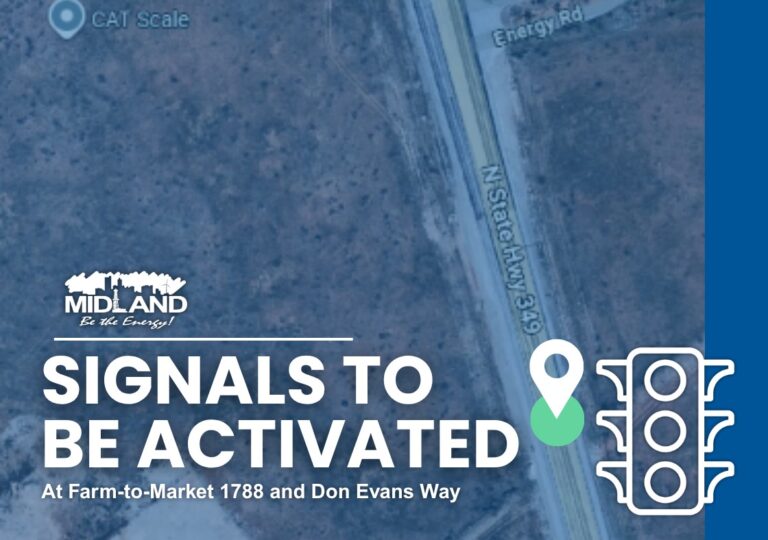 Midland activará nuevo semáforo en FM 1788 y Don Evans Way