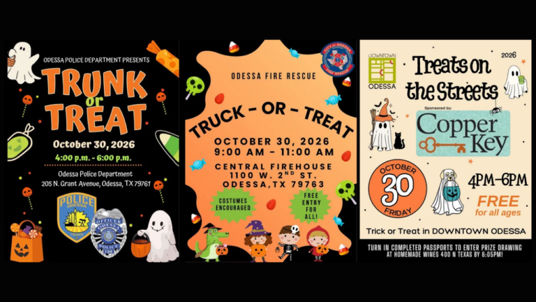 Anuncian serie de eventos comunitarios de Halloween este viernes en Odessa